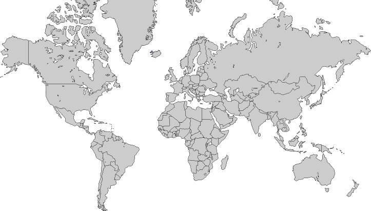 Maps: World Map Plain