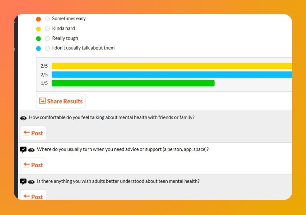  Discussion Guide & Polling
